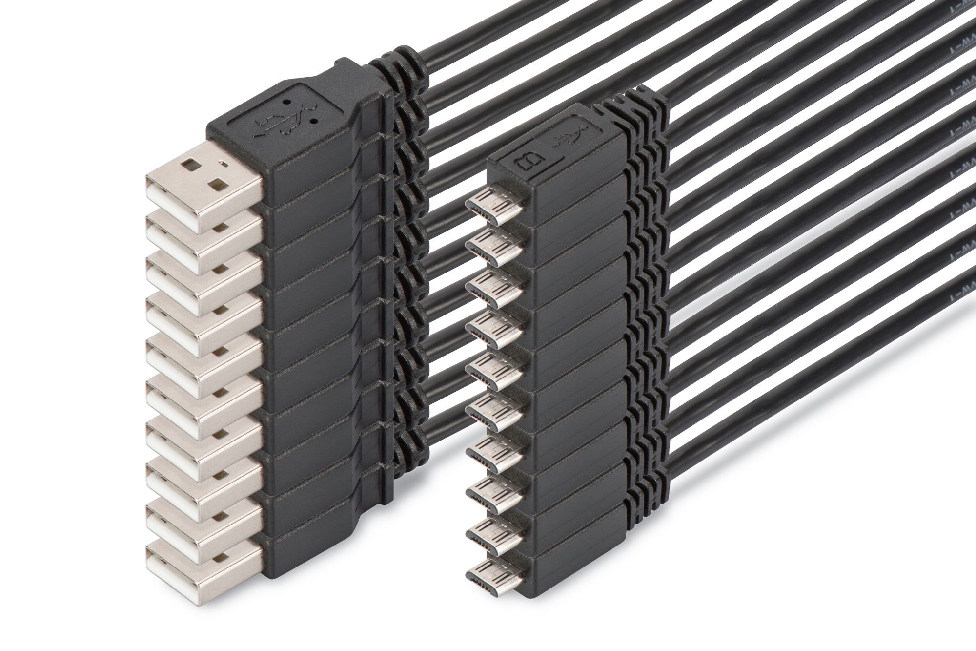 Digitus Cable adaptador USB 2.0, paquete de 10