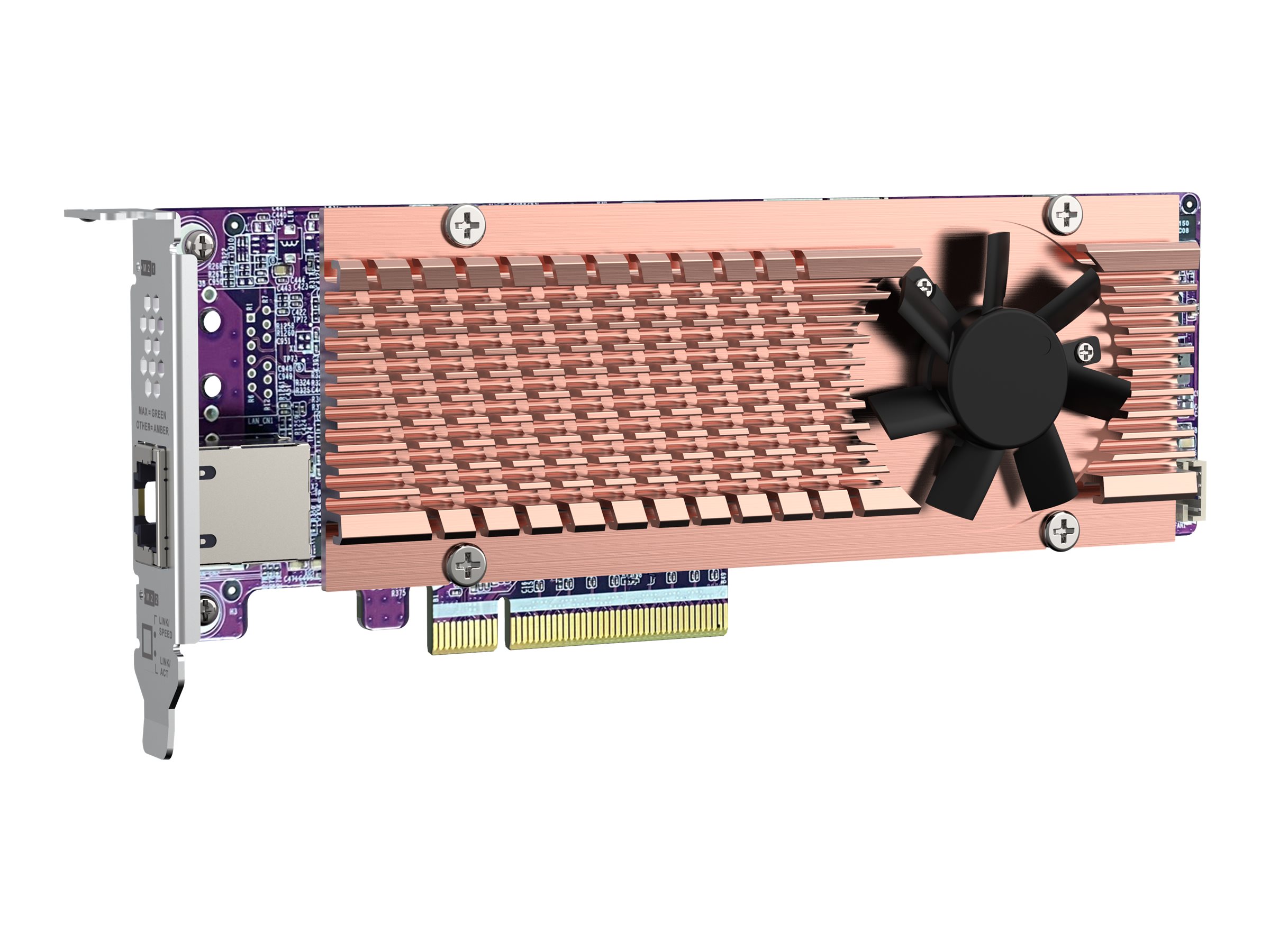 QNAP Card QM2 scheda di interfaccia e adattatore Interno PCIe, RJ-45