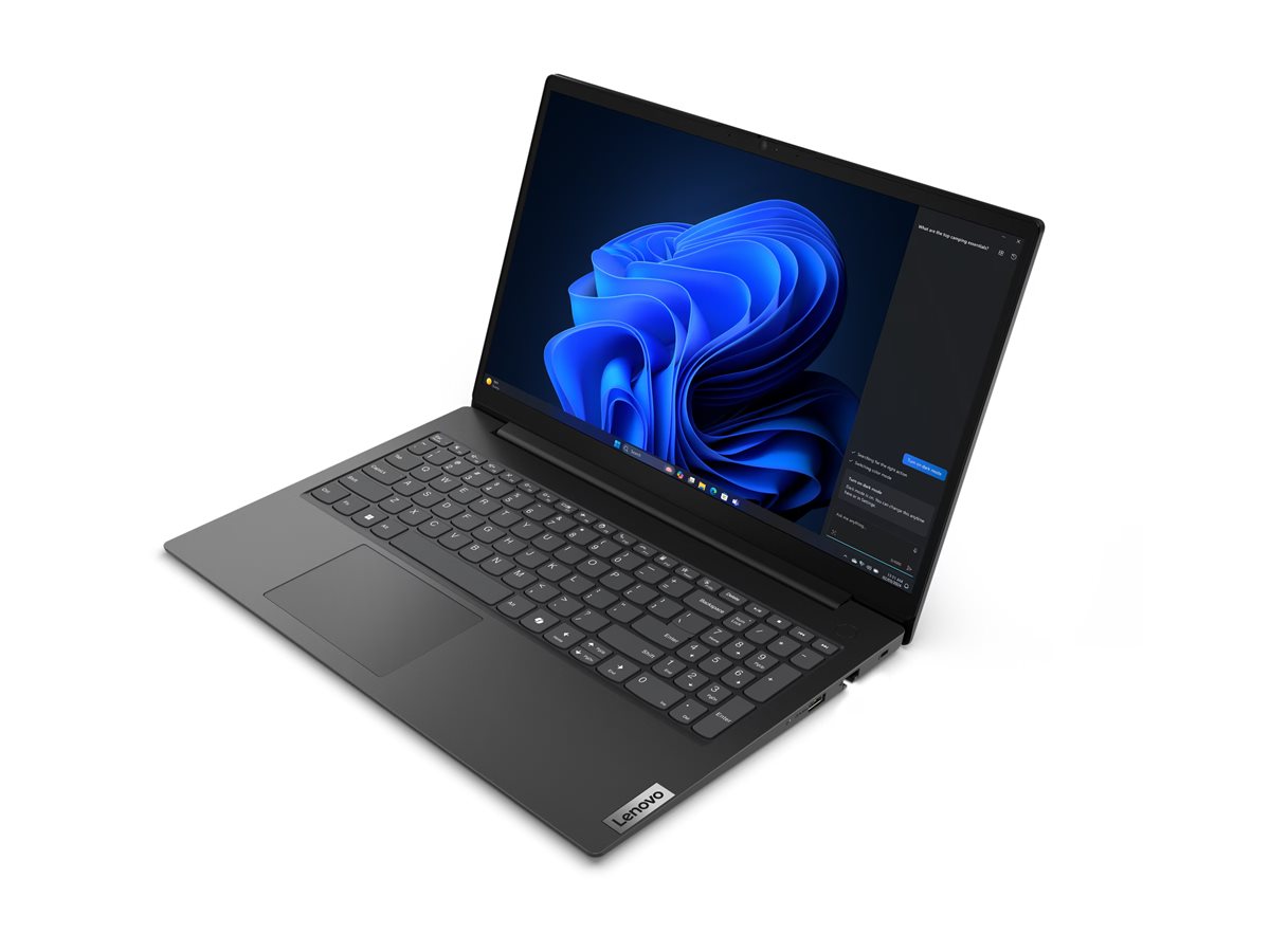 Lenovo V15 G5 IRL Intel� Core i5 i5-13420H Port�til 39,6 cm (15.6) Full HD 16 GB DDR5-SDRAM 256 GB SSD Wi-Fi 6 (802.11ax) Windows 11 Pro Alem�n Negro