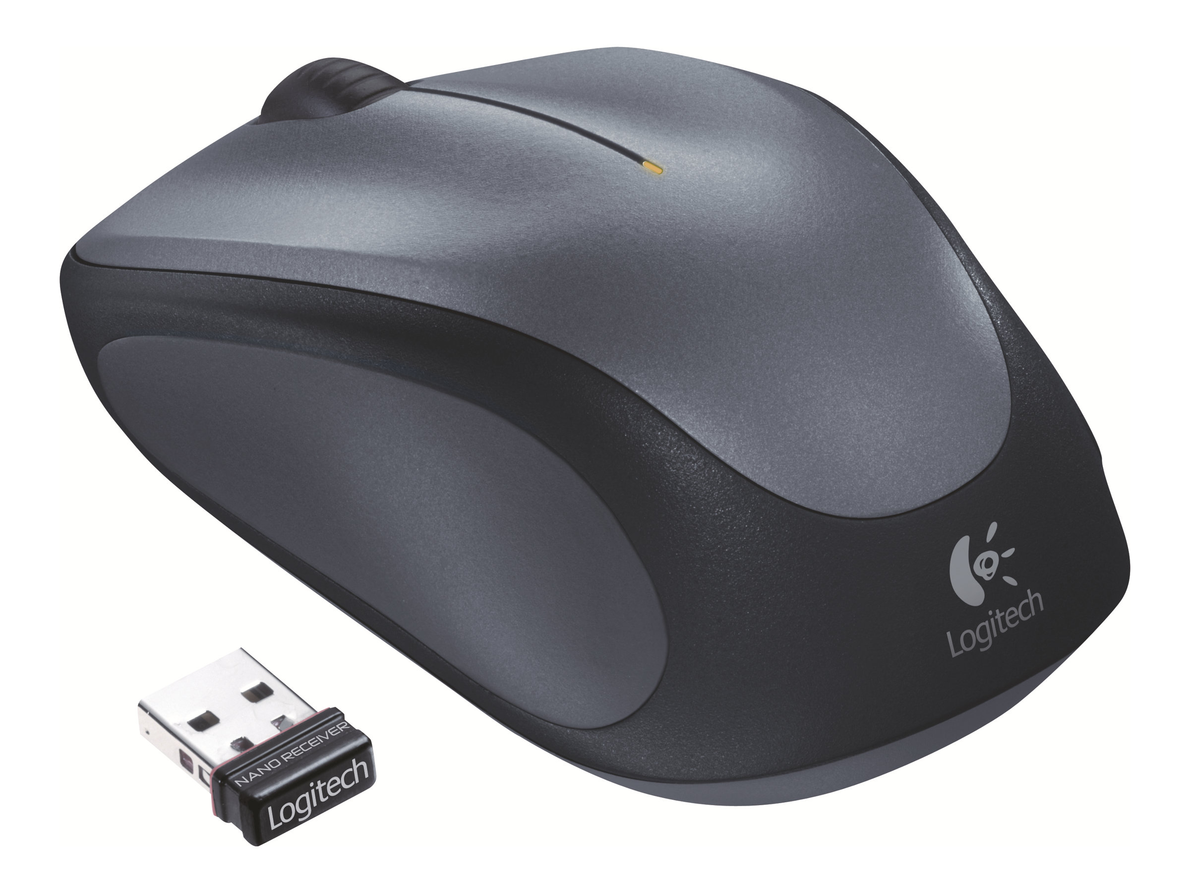 Logitech M235 - 2nd Generation - Maus - rechts- und linkshndig - optisch - kabellos - 2.4 GHz - kabelloser Empfnger (USB)