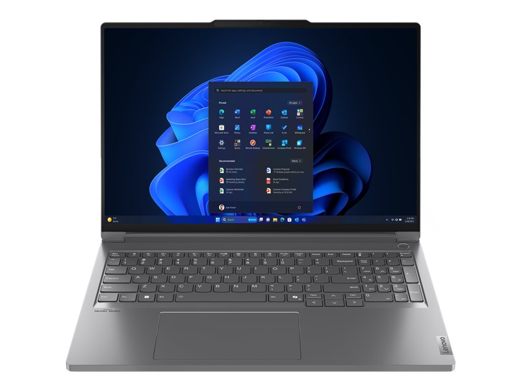 Lenovo ThinkBook 16p G5 IRX 21N5 - Intel Core i9 i9-14900HX / 2.2 GHz - Win 11 Pro - GeForce RTX 4060 - 32 GB RAM - 1 TB SSD NVMe - 40.6 cm (16)