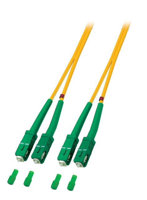 EFB Elektronik O2561.3 fibre optic cable 3 m 2x SC OS2 Yellow