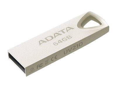 ADATA UV210 - USB-Flash-Laufwerk - 64 GB - USB 2.0