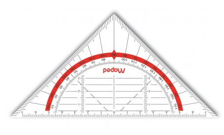 Maped 028600 - 16 cm - Zeichendreieck
