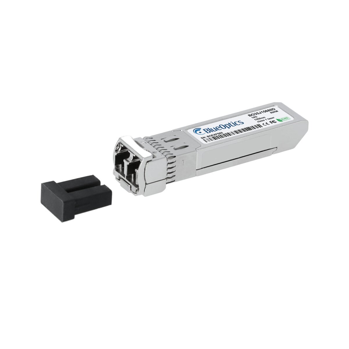 BlueOptics SFP-10G-ZR-LS-BO red modulo transceptor Fibra �ptica 10000 Mbit/s SFP+