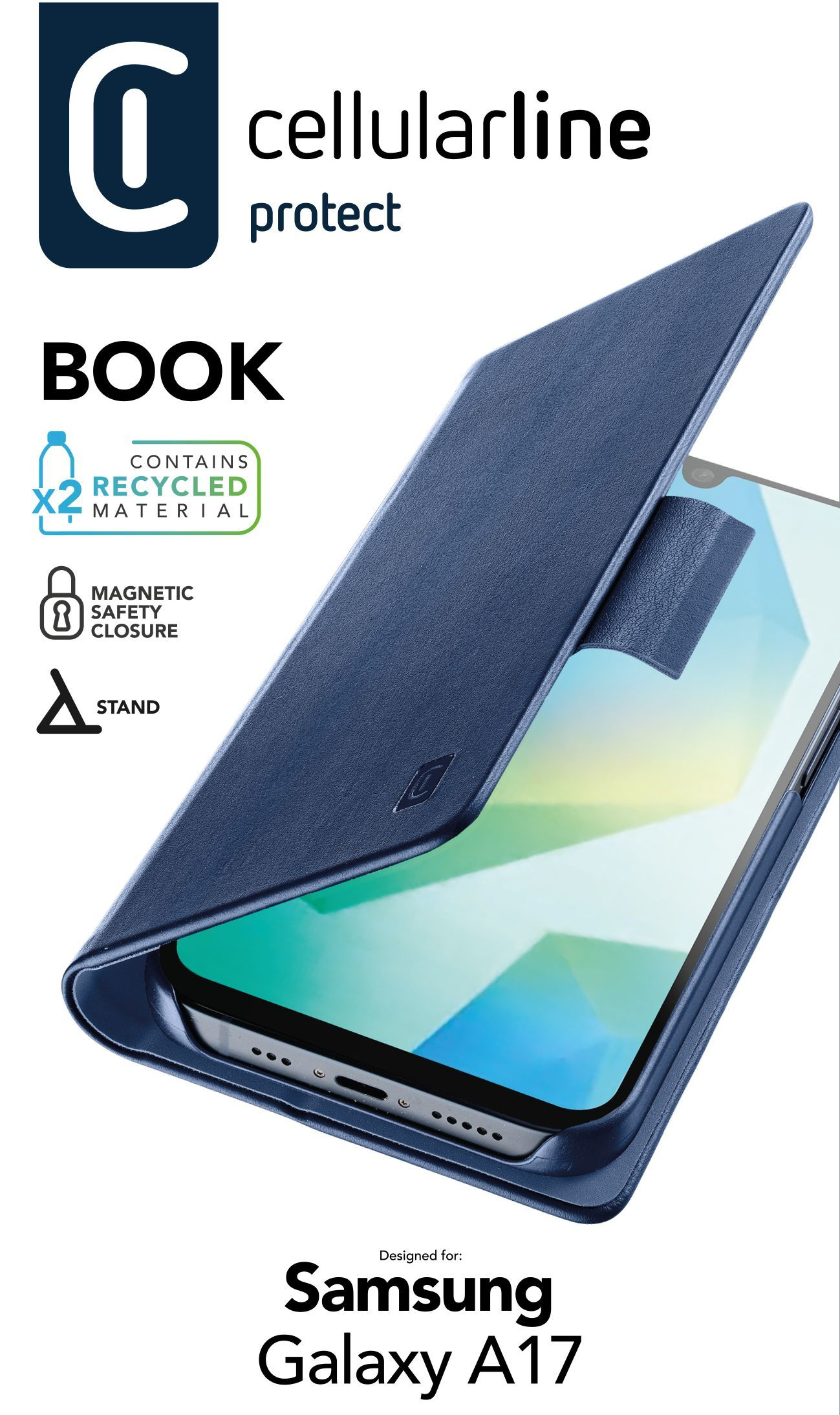 Cellularline Book - Galaxy A17 Book-style case
