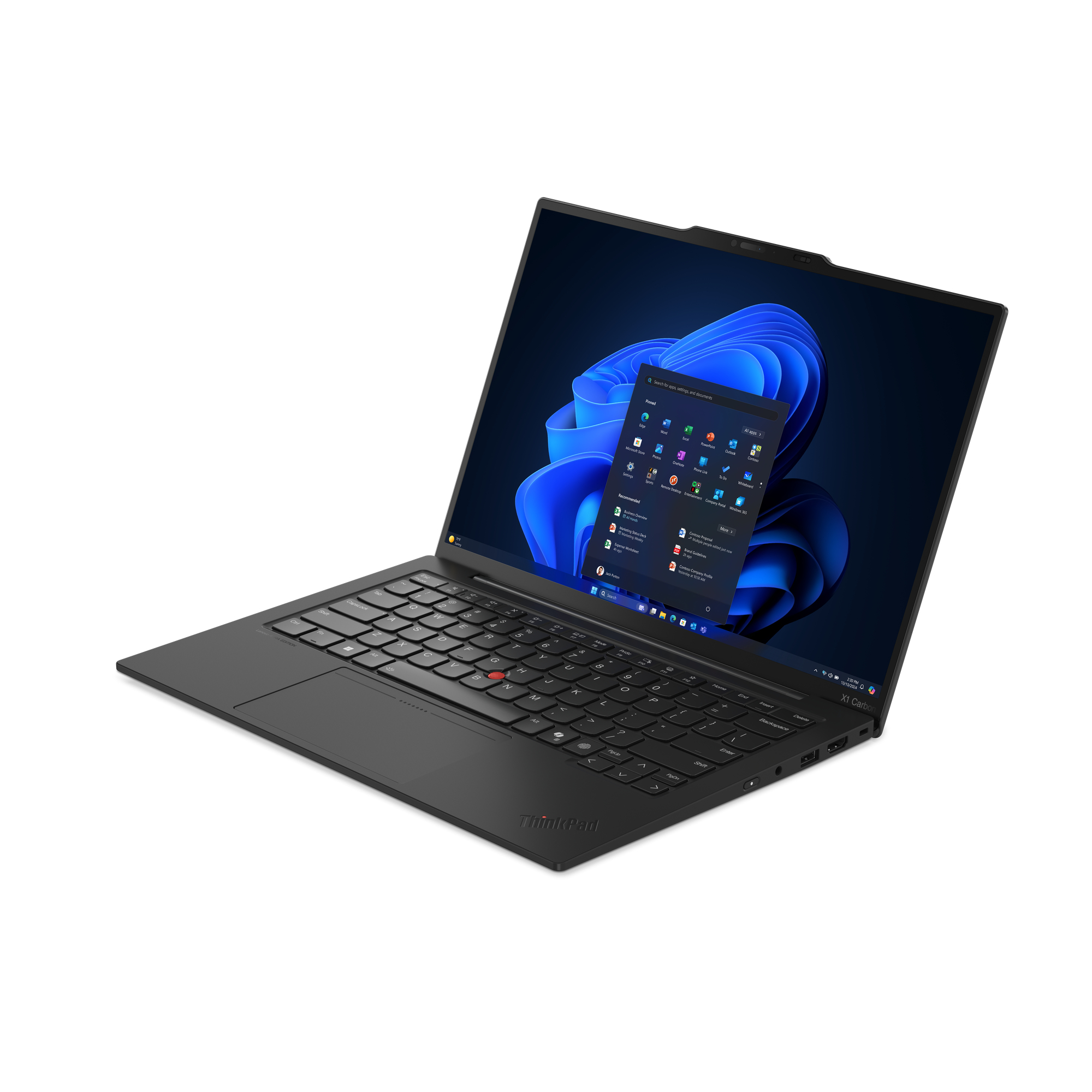 Lenovo ThinkPad X1 Carbon Gen 13 21NX - 180�-Scharnierdesign - Intel Core Ultra 7 255U - Evo - Win 11 Pro - Intel Graphics - 32 GB RAM - 1 TB SSD TCG Opal Encryption 2, NVMe - 35.6 cm (14)