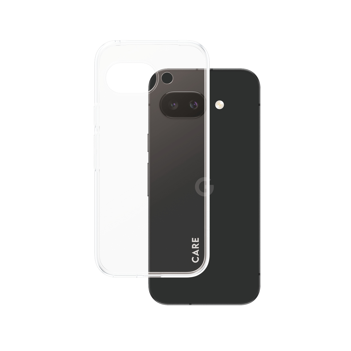 PanzerGlass CARE by � Fashionable Case Transparent X-Ray Soft Basic Google Pixel 9a funda para tel�fono m�vil Transparente