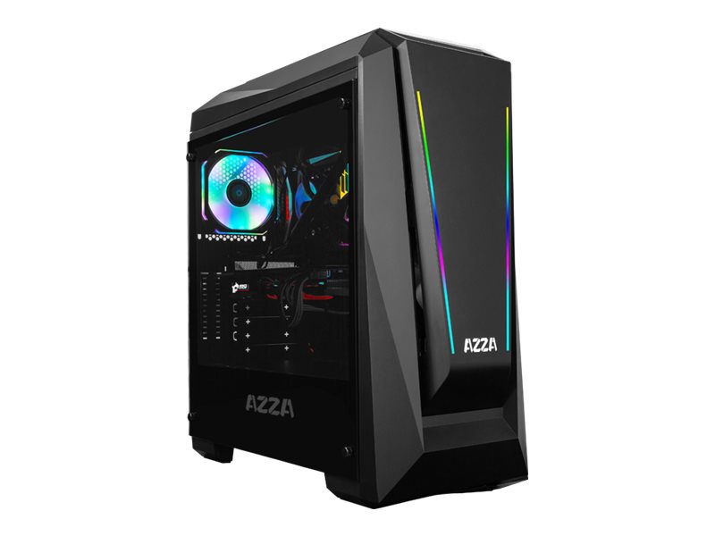AZZA Chroma 410A - Tower - ATX - Seitenteil mit Fenster (geh�rtetes Glas)