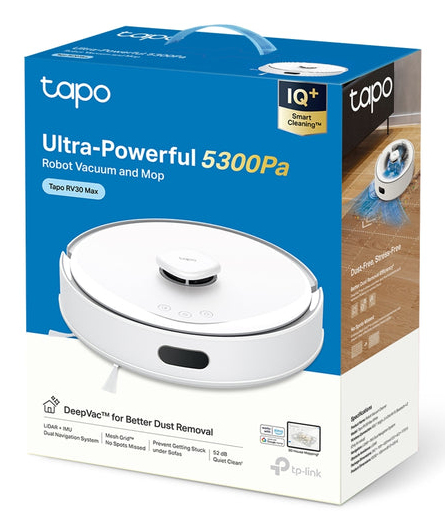 TP-Link Tapo RV30 Max Blanco