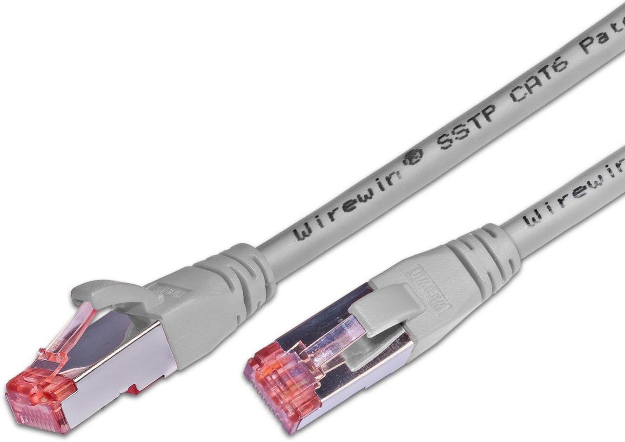 Wirewin PKW-PIMF-KAT6 6.0 c�ble de r�seau Gris 6 m Cat6 S/FTP (S-STP) Rond