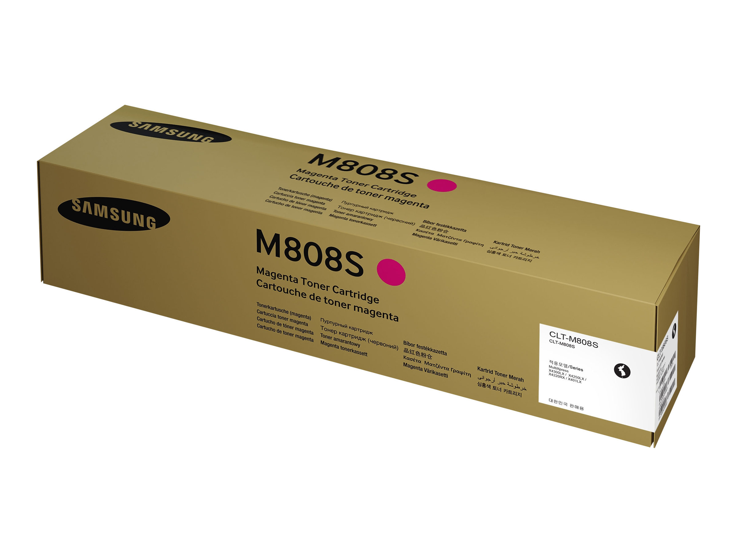 Samsung CLT-M808S Magenta Original Toner Cartridge