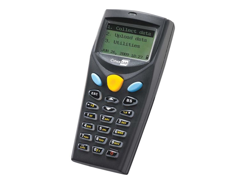 CipherLab 8001 handheld mobile computer 100 x 64 pixels 120 g Black