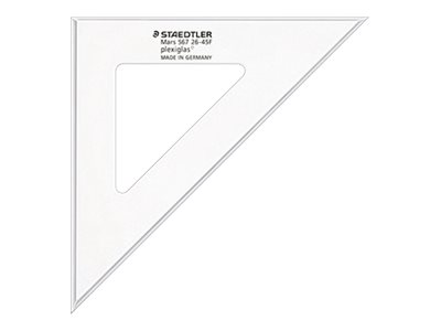 Staedtler Mars 567 Desk ruler 210 mm Plastic Blue, Transparent 1 pc(s)