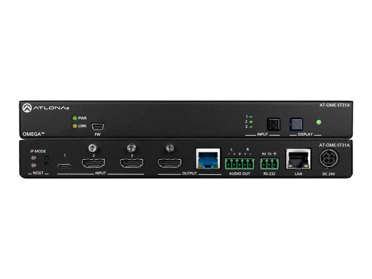 Atlona AT-OME-ST31A - Switch - Desktop