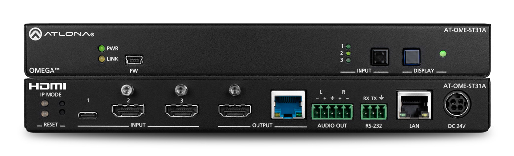 Atlona AT-OME-ST31A - Switch - Desktop