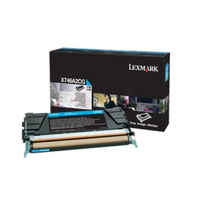 Lexmark X746A3CG - Toner cyan - fr X746de, X748de, X748dte