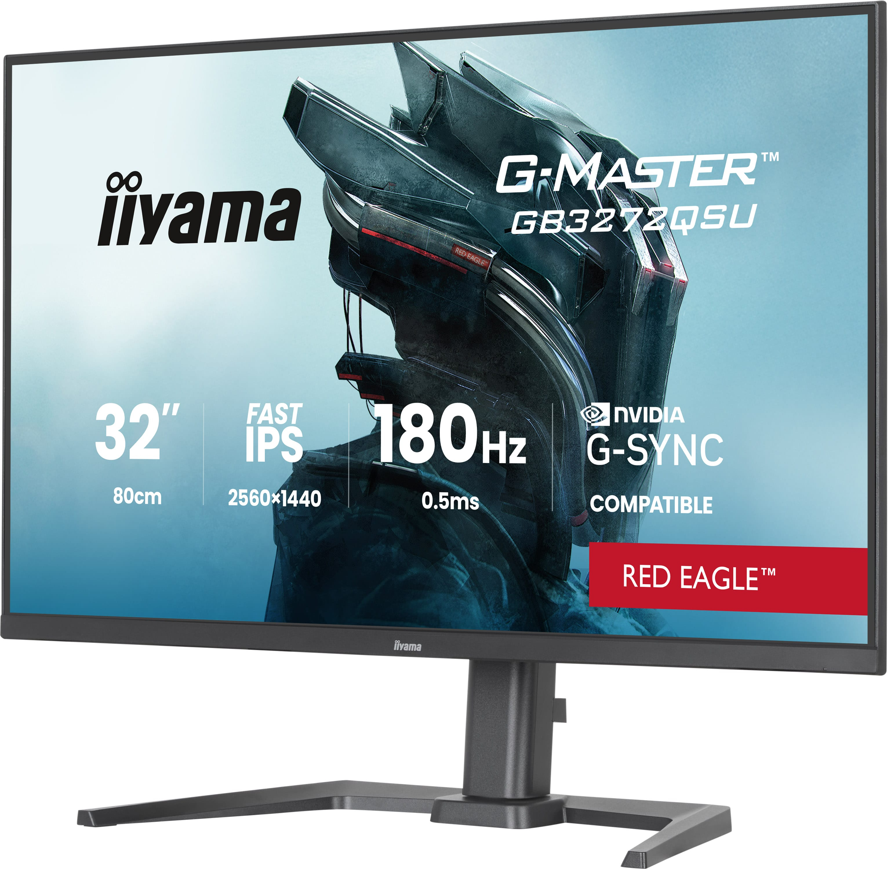 Iiyama LCD QHD Business/Gaming - Flachbildschirm (TFT/LCD) - 32