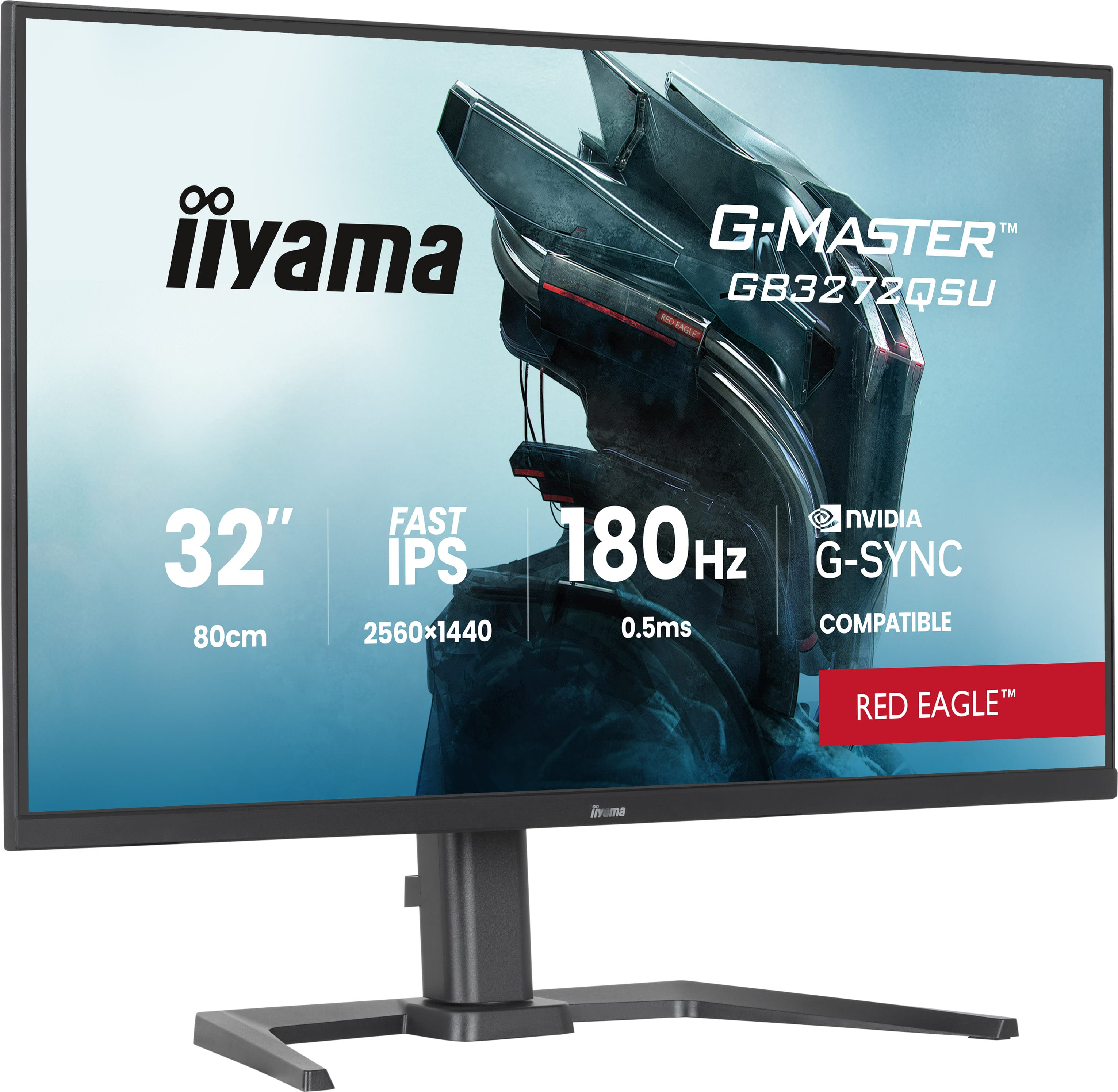Iiyama LCD QHD Business/Gaming - Flachbildschirm (TFT/LCD) - 32