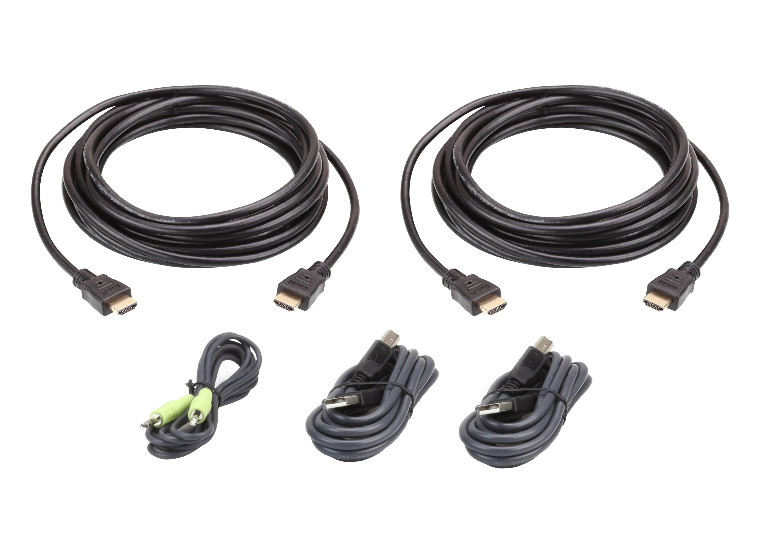 ATEN Video-/Audio-/Datenkabel-Kit - TAA-konform