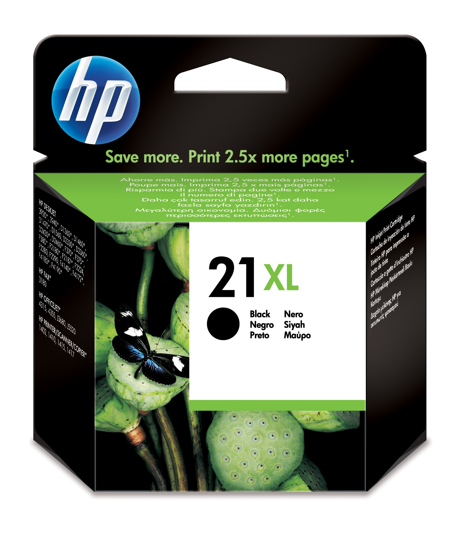 HP 21XL - 12 ml - Hohe Ergiebigkeit - Schwarz