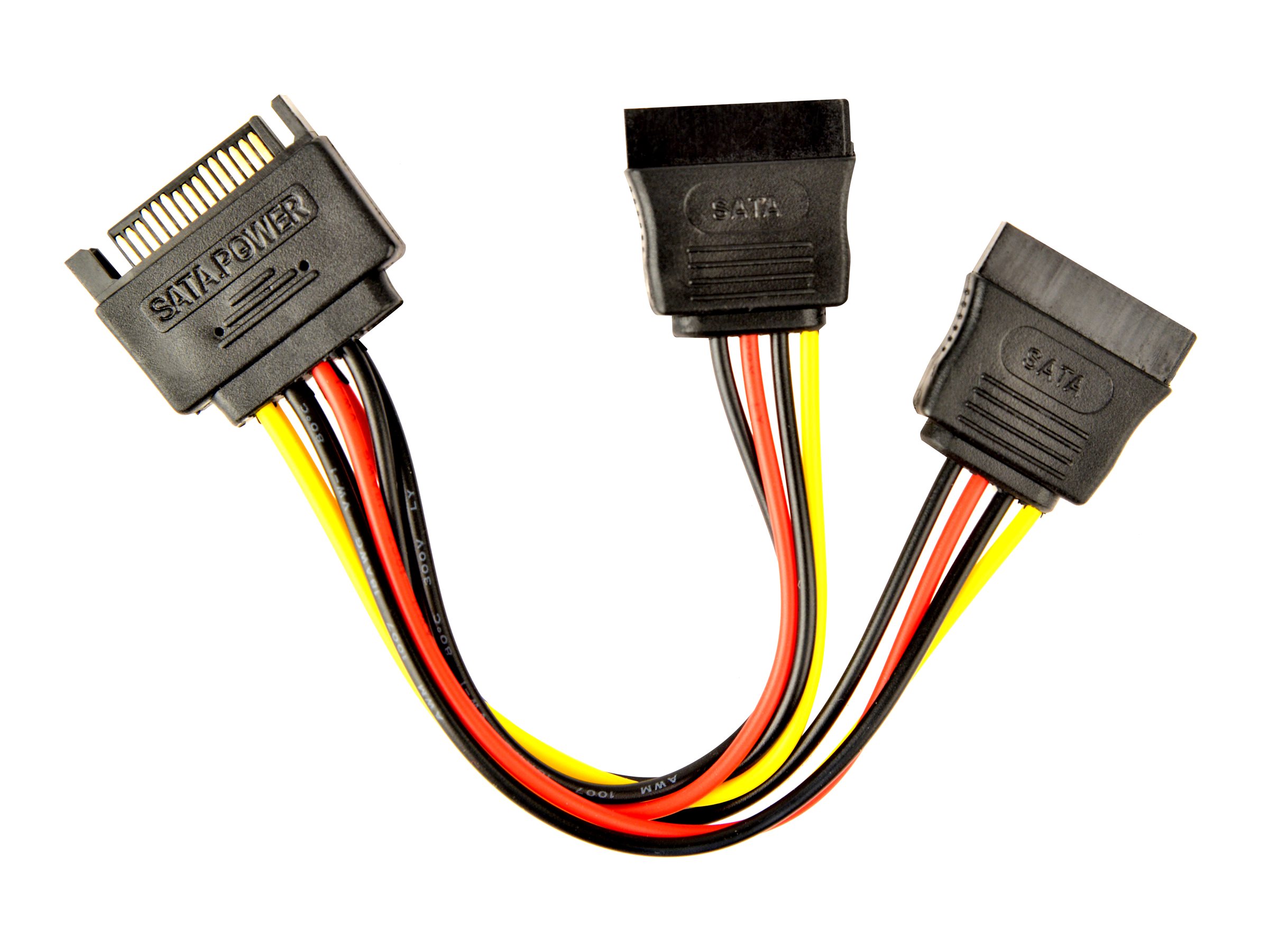 Gembird Cablexpert CC-SATAM2F-01 - Netz-Splitter - SATA-Stromstecker (W)