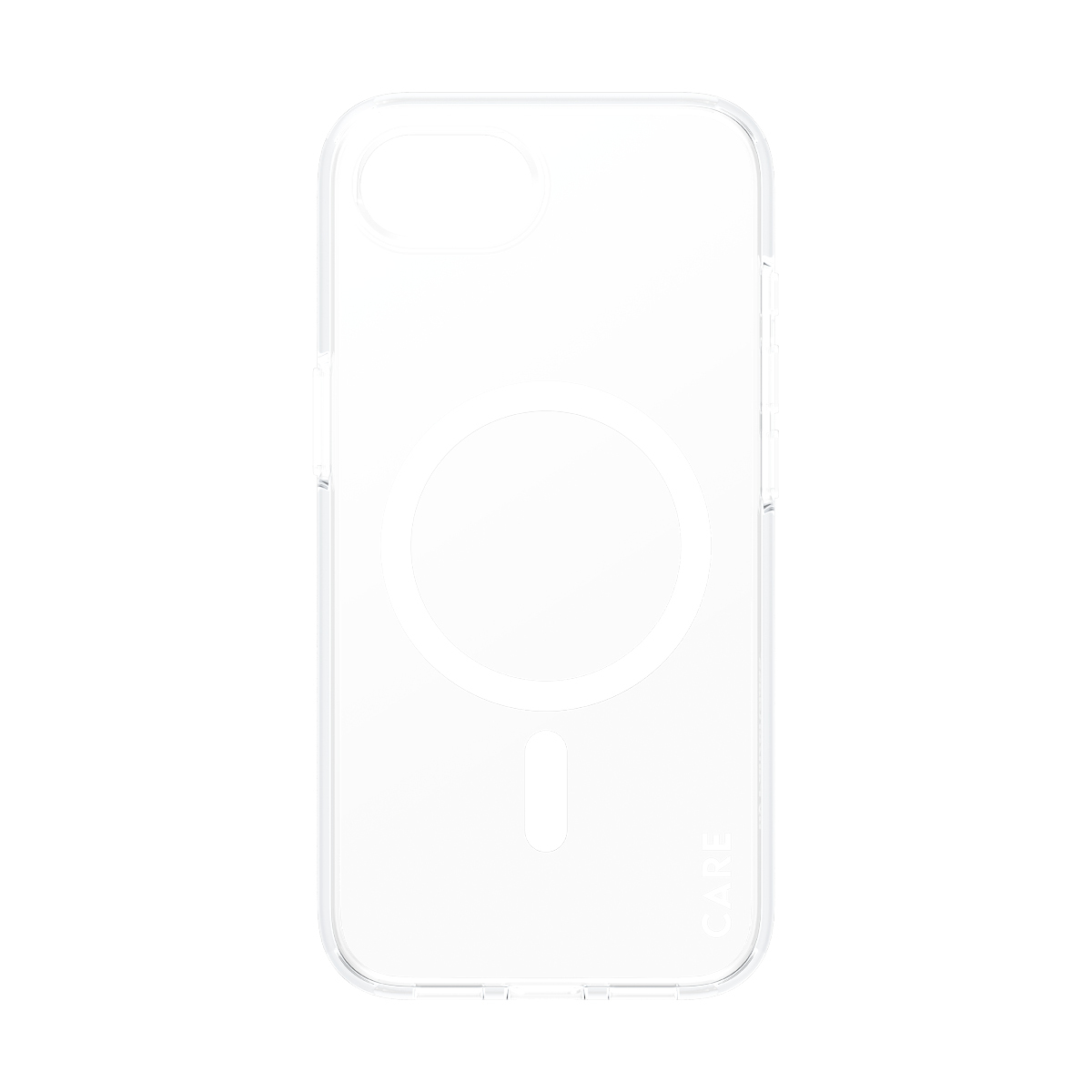 PanzerGlass CARE by � Flagship Case Transparent Urban Combat w. White Qi Compatible iPhone 16e