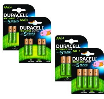 Duracell BUN0044B batteria per uso domestico Batteria ricaricabile Nichel-Metallo Idruro (NiMH)