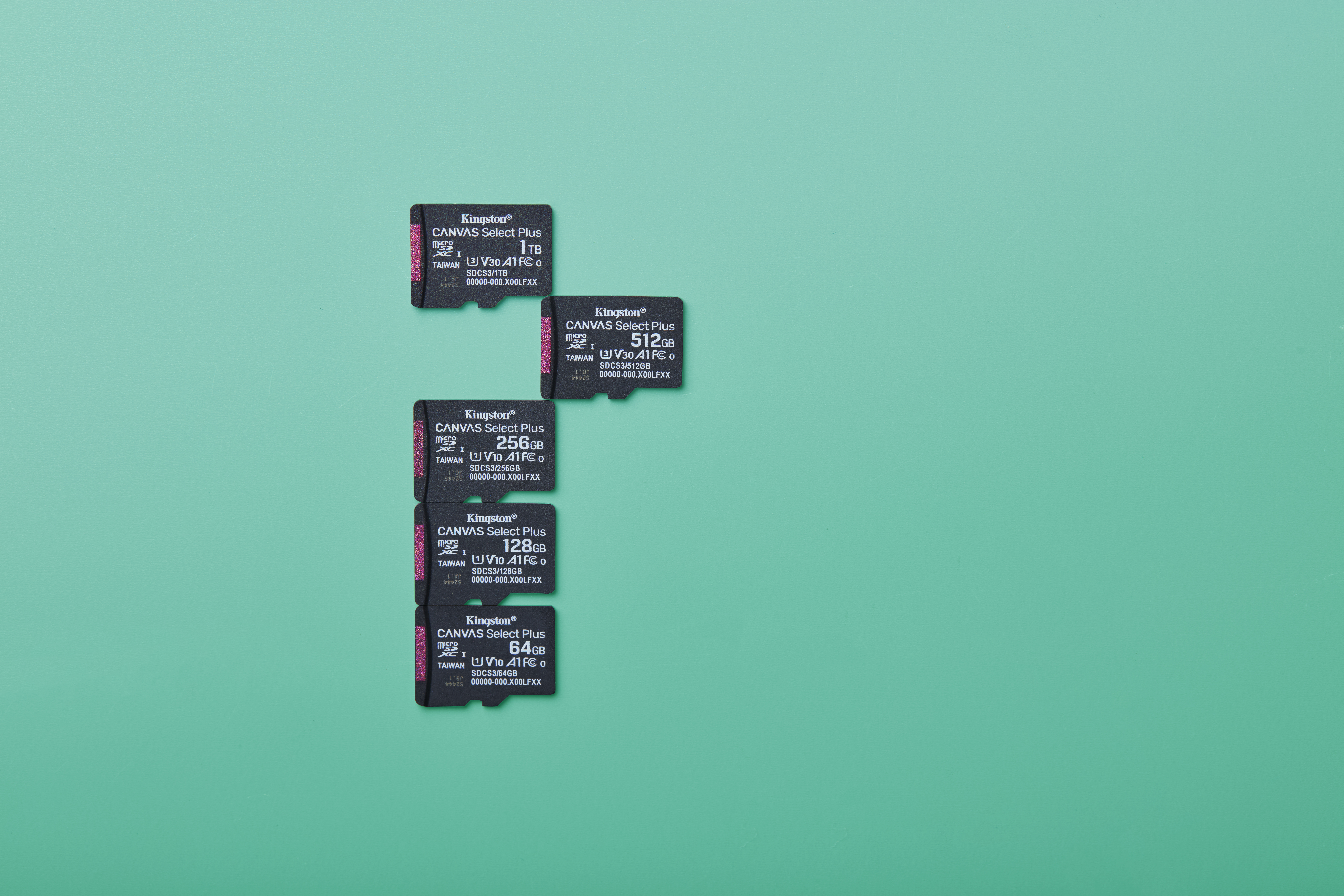 Kingston Technology 512GB micSDXC Canvas Select Plus Gen3 150R A1 Single Pack w/o ADP