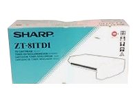 Sharp ZT81TD1 Toner/Developer Cartouche de toner Original Noir