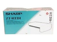 Sharp ZT81TD1 Toner/Developer Cartouche de toner Original Noir