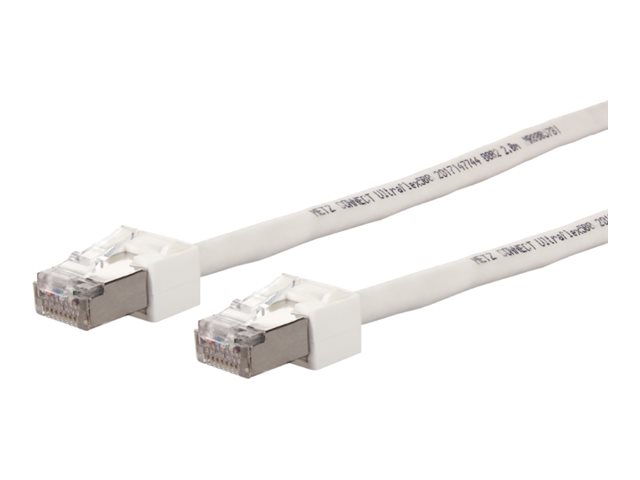 METZ CONNECT 13084U1088-E cavo di rete Bianco 1 m Cat6 S/FTP (S-STP)