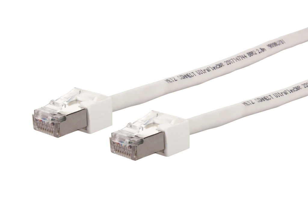 METZ CONNECT 13084U1088-E cable de red Blanco 1 m Cat6 S/FTP (S-STP)