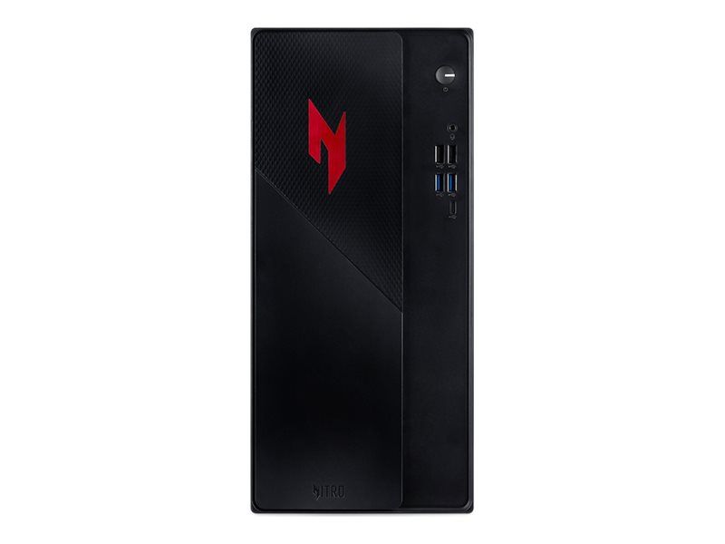 Acer Nitro 20 N20-101-RPL - Tower - Core 5 210H / 2.2 GHz - RAM 16 GB - SSD 512 GB - GeForce RTX 5060 - 1GbE, Wi-Fi 6E, Bluetooth - WLAN: 802.11a/b/g/n/ac/ax (Wi-Fi 6E)