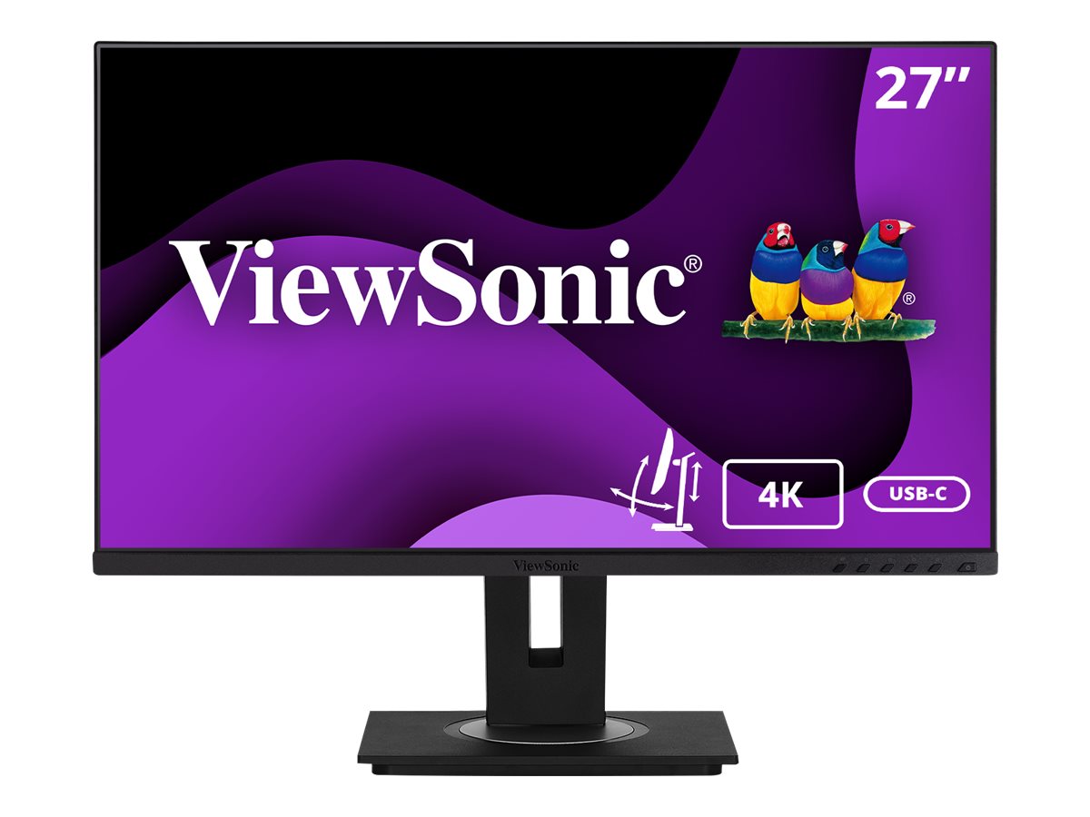 Viewsonic VG2756-4K pantalla para PC 68,6 cm (27) 3840 x 2160 Pixeles 4K Ultra HD Negro