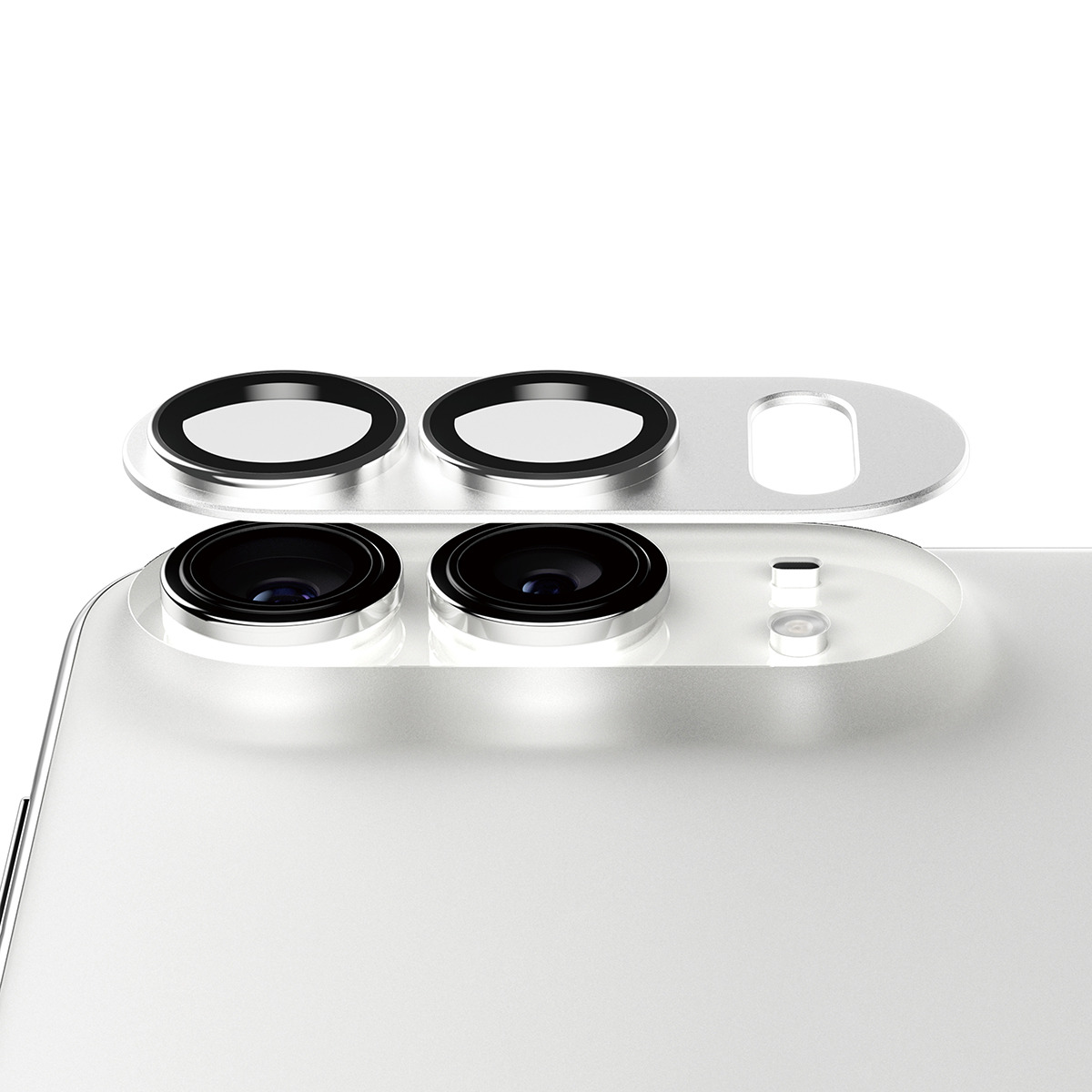 PanzerGlass � Fender Camera Lens Protector Silver iPhone Duo Protector de pantalla Apple 1 pieza(s)