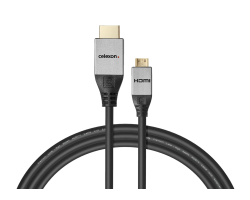 celexon HDMI auf Micro Kabel mit Ethernet - 2.0a/b 4K - Professional - Adapter - Digital/Display/Video