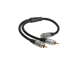 celexon 2x Cinch auf M/F Audioadapter - Professional Line - Adapter - Telefon