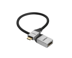 celexon Mini HDMI auf M/F Adapter mit Ethernet - 2.0a/b 4K - Professional - Adapter - Audio/Multimedia