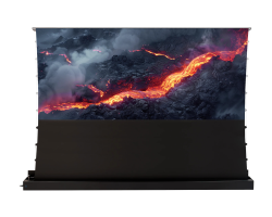 celexon UST Hochkontrast Bodenscheren Leinwand - Expert 105 21 9 schwarz - Leinwand - 266,7 cm