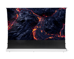 celexon CLR UST Hochkontrast Bodenscheren Leinwand - HomeCinema V2.0 100 - Motorleinwand - 254 cm