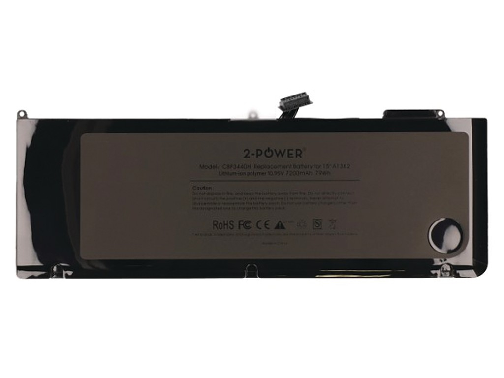 2-Power 10.95V 7200mAh 79Wh Li-Polymer Laptop Battery