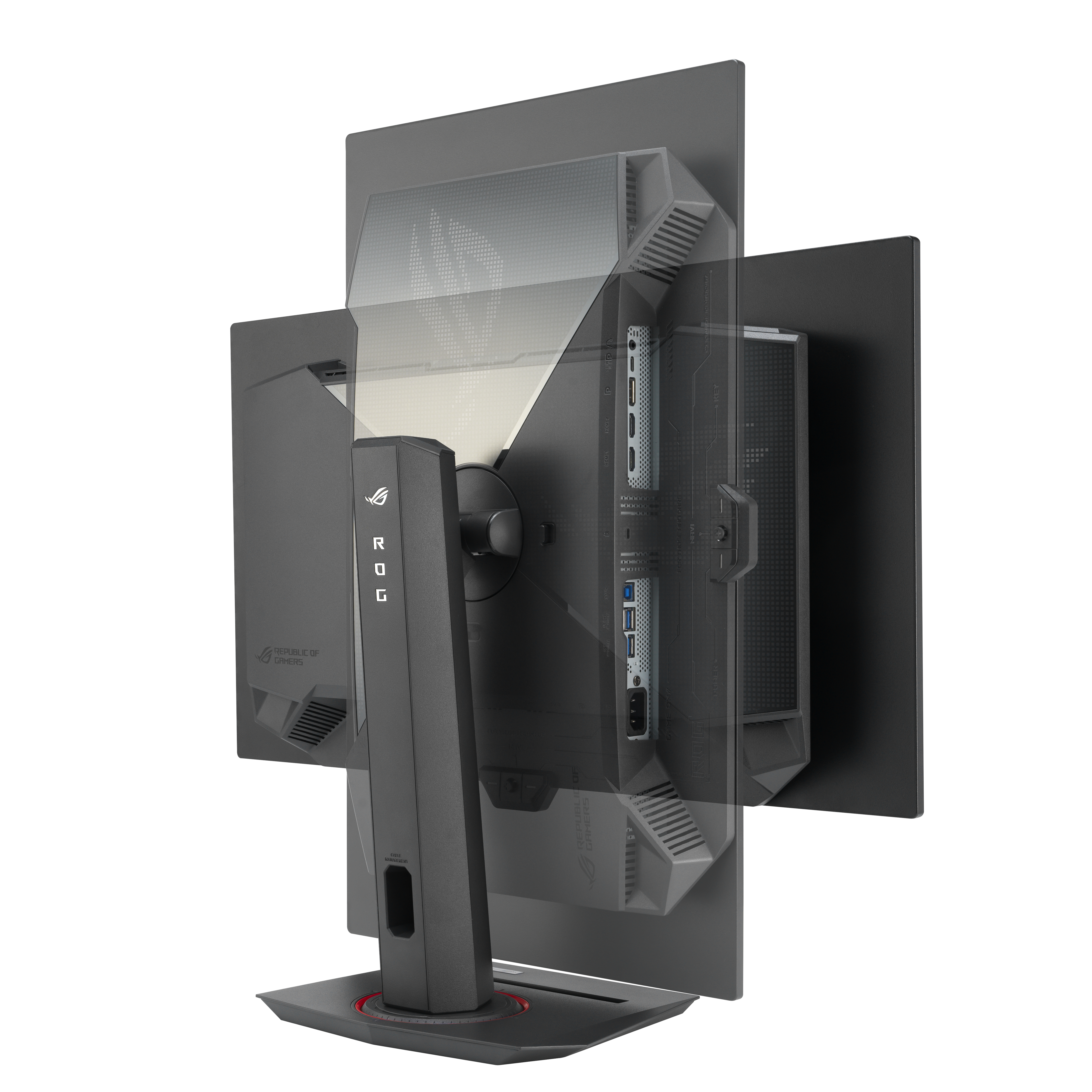 ASUS ROG Strix OLED XG27ACDNG computer monitor 67.3 cm (26.5) 2560 x 1440 pixels Quad HD QD-OLED Black