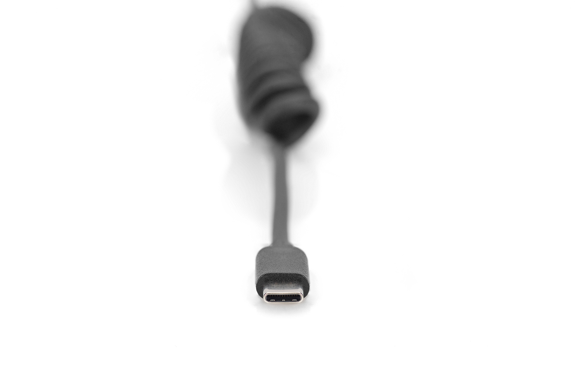 Digitus C�ble spiral� USB 2.0 USB A vers USB-C