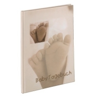 Hama Baby Diary Baby Feel album photo et prot�ge-page Beige 44 feuilles