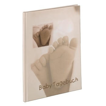 Hama Baby Diary Baby Feel album photo et prot�ge-page Beige 44 feuilles