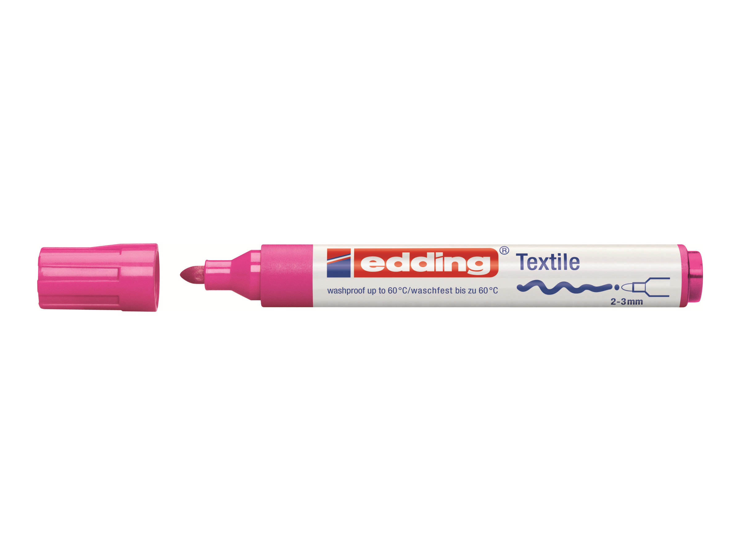 EDDING 4500 Textilmarker pink 2.0 - 5.0 mm