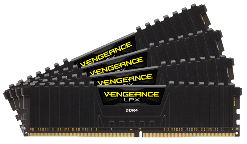 Corsair Vengeance LPX CMK128GX4M4D3600C18 - 128 GB - 4 x 32 GB - DDR4 - 3600 MHz - 288-pin DIMM