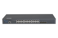 Extralink Switch Chiron 24x RJ45 1000Mb/s - 4x SFP+ - L3 - Managed - L3 - Gigabit Ethernet (10/100/1000) - Rack-Einbau - 1U