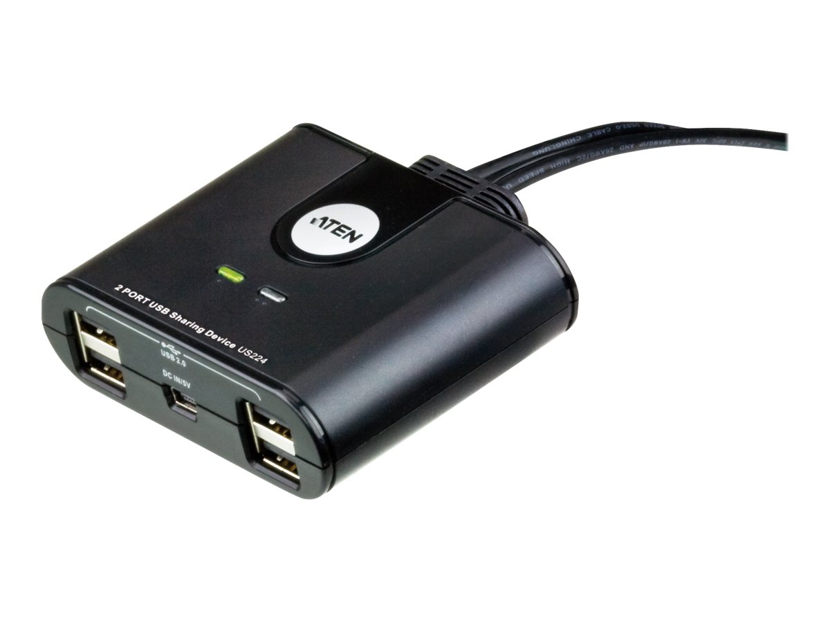 US224-AT, Aten Commutateur de partage des périphériques USB 2.0 à